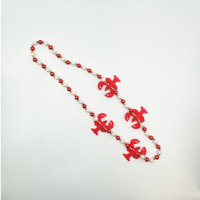 Crawfish Hand Strung Beads
