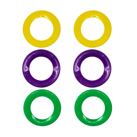 Purple, Green and Gold Skimmer Ring 5.5"